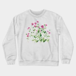 August 19th birthday flower Crewneck Sweatshirt